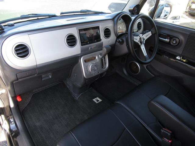 アルトラパン T Lパッケージ ターボ 自社フルカスタム スズキスポーツエアロ モンスタースポーツマフラー 新品エスペリア製ダウンサス work:LS15インチアルミ モニター 音響カスタム ナルディ タコ 整備・外装磨・室内清掃(69枚目)