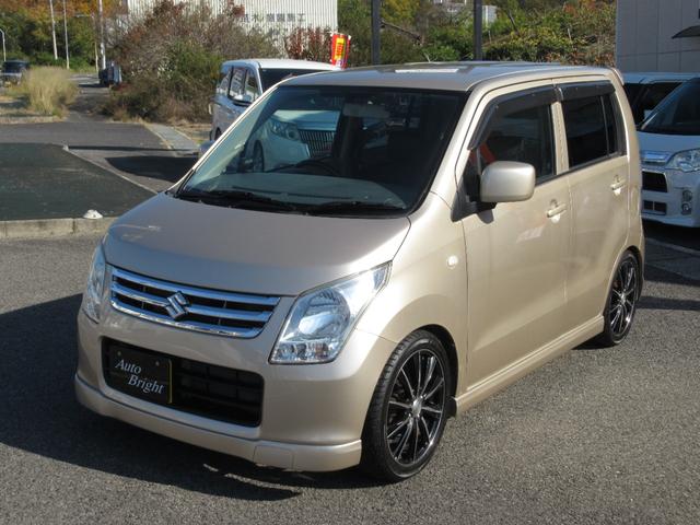 ワゴンR FX 5MT エアロ エアクリ マフラー サス MOMO タコ TVナビ 整備・外装磨・車内清掃(26枚目)