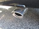 社外新品のマフラーカッター取り付けしましたのでリアビューにもワンポイントお洒落さが追加されました。