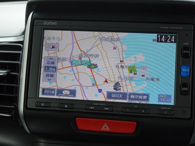 Ｎ－ＢＯＸカスタム ＧターボＳＳブラックスタイルパッケージ　ホンダギャザーズナビ（ＶＸＭ－１７４ＶＦＩ）　両側パワースライドドア　ＥＴＣ車載器　ＴＶ　ＢＴ接続　ＤＶＤ／ＣＤ　テールゲート交換歴あり（3枚目）