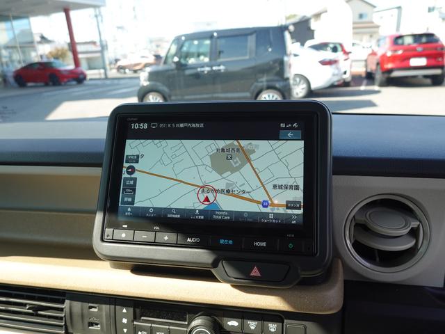 N-BOX ベースグレード 当店レンタカー ホンダセンシング ホンダギャザーズナビVXM245ZFEi TV BT接続 片側パワースライドドア ETC車載器(3枚目)