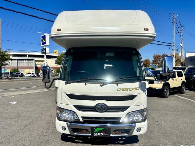カムロード ナッツRV クレソンボヤージュ タイプW 400Ahリチウムバッテリー 1500Wインバーター 家庭用エアコン 冷蔵庫 電子レンジ テレビ MAXファン シンク FFヒーター マルチルーム ナビ フルセグ ETC バックモニター ドラレコ(2枚目)