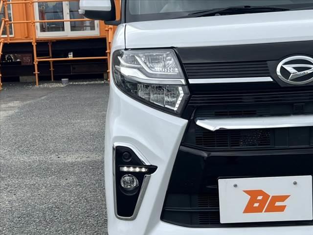 タント カスタムX スマアシ 純正ナビ/Bluetooth バックカメラ スマートキー 両側電動スライドドア 電動格納ミラー LEDヘッド コンビシート アームレスト Pスタート ステリモ チルトステア シートヒーター(46枚目)