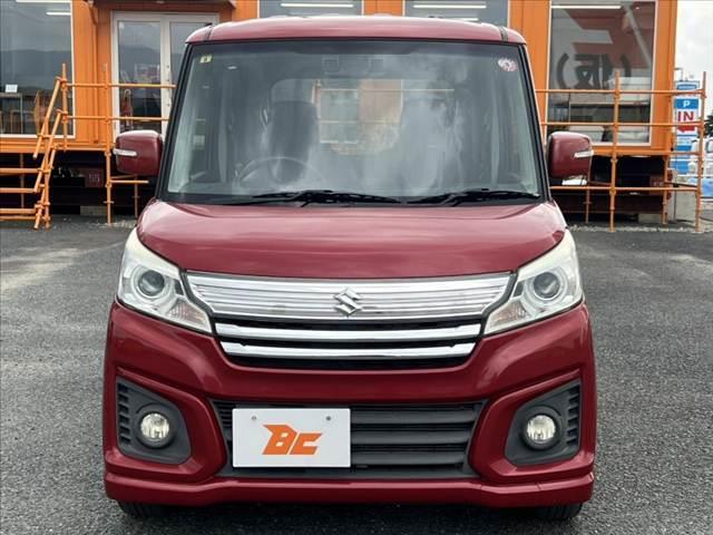 スペーシアカスタム ＧＳ　後期　デュアルカメラブレーキサポート　電動スライドドア　電動格納ミラー　スマートキー　Ｐスタート　シートヒーター　ステリモ　１２Ｖ電源　Ｐガラス　シートリフター　バイザー　アームレスト（9枚目）