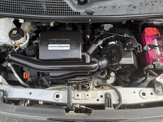 N-BOX G 社外ナビ バックカメラ フルセグ Bluetooth 純正マット スマートキー プッシュスタート オートエアコン LEDヘッドライト ETC ベンチシート 横滑り防止 Pガラス 電動格納ミラー(50枚目)