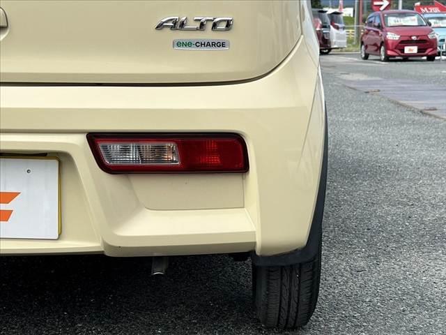 アルト S 運転席シートヒーター オーディオ/CD/2スピーカー/ピラーアンテナ アクセサリーソケット ヘッドライトレベライザー 横滑り防止 アイドリングストップ 電動格納ミラー バニティミラー(40枚目)