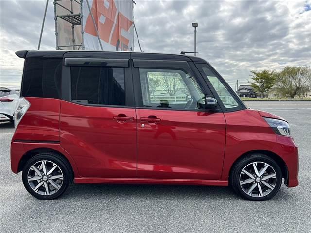 デイズルークス ハイウェイスター　Ｇターボ　車検整備付　後期　ターボ　ツートーン　エマブレ　アラビュー　両電スラ　クルコン　アイドリングストップ　ハイビームアシスト　オートライト　ステリモ　ロールサンシェード　インテリキー×２　プッシュスタート（12枚目）