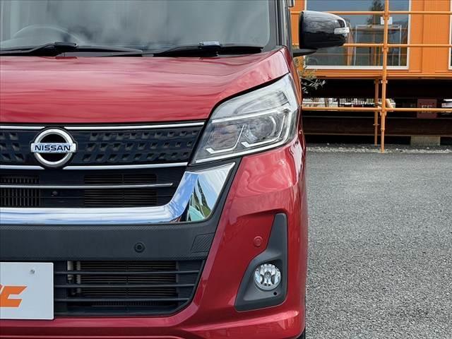 デイズルークス ハイウェイスター　Ｇターボ　車検整備付　後期　ターボ　ツートーン　エマブレ　アラビュー　両電スラ　クルコン　アイドリングストップ　ハイビームアシスト　オートライト　ステリモ　ロールサンシェード　インテリキー×２　プッシュスタート（43枚目）