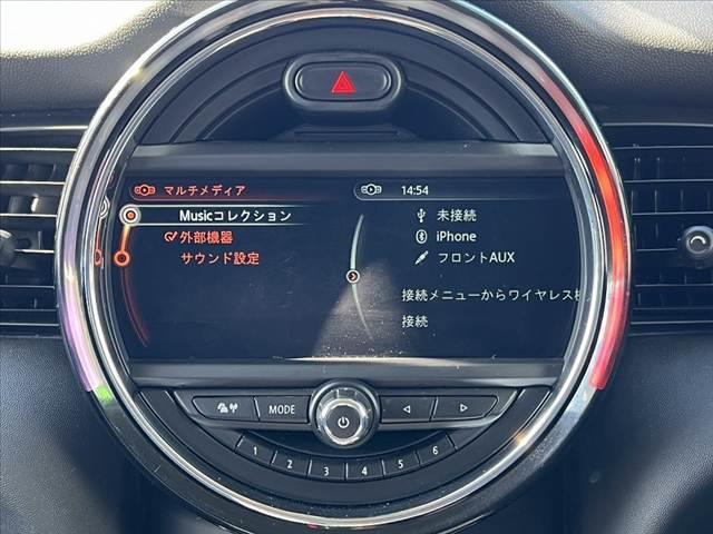 MINI ワン 純正ナビ/BT/ラジオ 運転席シートリフター エンジンスタートボタン アイドリングストップ ヘッドライトレベライザー 電格ミラー USBポート ETC アクセサリーソケット フォグライト(26枚目)