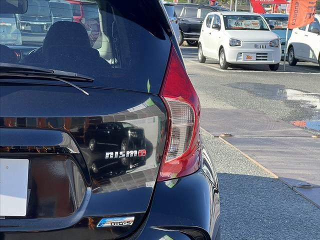 ノート ニスモ　ＬＥＤヘッドライト　スポーツシート　スーパーチャージャー　柿本改マフラー　社外ナビ／フルセグ／ＤＶＤ／ＢＴ　Ｂモニター　ＥＴＣ　Ｐスタート　インテリキー×２　アイドリングストップ　Ａライト　フォグ（45枚目）