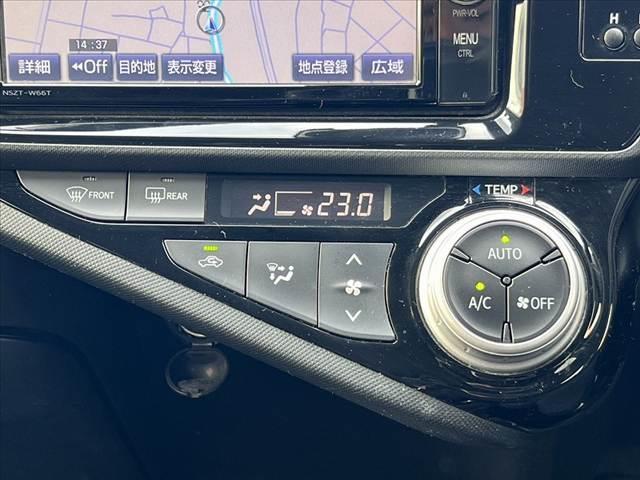 アクア Ｓスタイルブラック　中期　禁煙　ナビ／フルセグ／Ｂｌｕｅｔｏｏｔｈ／Ｂモニター　ＬＥＤヘッドライト　シートヒーター　プリクラッシュセーフティ　オートハイビーム　車線逸脱　横滑り防止　電格ミラー（30枚目）