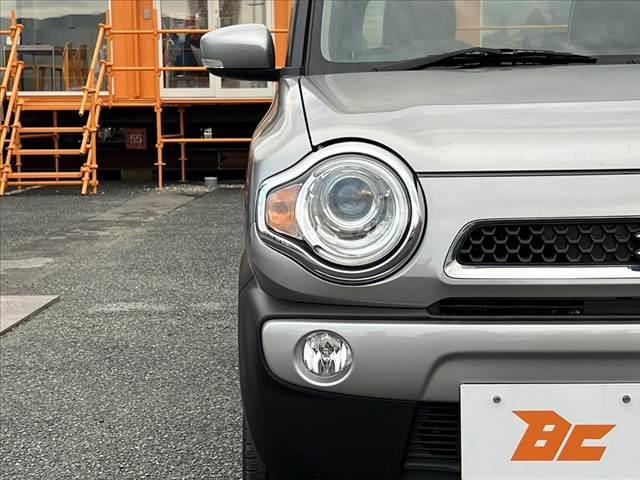 ハスラー 　レーダーブレーキサポート　社外ナビ／ＢＴ／Ｂカメラ　前席シートヒーター　アイドリングストップ　横滑り防止装置　プッシュスタート　スマートキー　シートリフト　純正アルミ　セキュリティ　フォグランプ（37枚目）