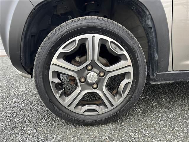 ハスラー 　レーダーブレーキサポート　社外ナビ／ＢＴ／Ｂカメラ　前席シートヒーター　アイドリングストップ　横滑り防止装置　プッシュスタート　スマートキー　シートリフト　純正アルミ　セキュリティ　フォグランプ（41枚目）