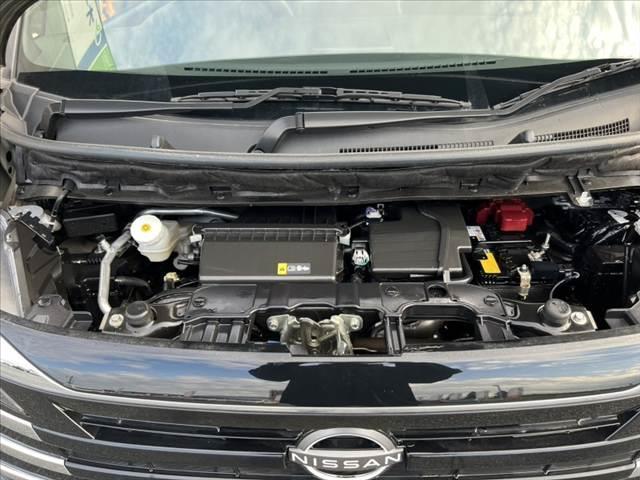 ルークス ハイウェイスター　Ｘ　禁煙★後期　電スラ　９型ディスプレイＡ　エマージェンシーブレーキ　Ｂｌｕｅｔｏｏｔｈ　カープレイ　ステリモ　サンシェード　後席テーブル　Ｐアシスト　スマートキー　ドラレコ　ＥＴＣ　ＵＳＢポート（57枚目）