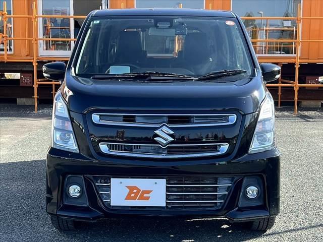 ワゴンRスティングレー ハイブリッドT 社外8インチナビ フルセグ DVD BT ターボ セーフティサポート HUD ETC クルコン LEDヘッドライト Aライト ステリモ スマートキー Pスタート フォグ Aストップ 電格ミラー(9枚目)