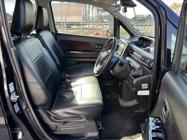 ワゴンRスティングレー ハイブリッドT 社外8インチナビ フルセグ DVD BT ターボ セーフティサポート HUD ETC クルコン LEDヘッドライト Aライト ステリモ スマートキー Pスタート フォグ Aストップ 電格ミラー(16枚目)