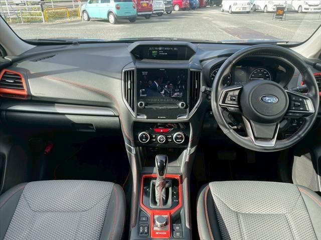 フォレスター X-ブレイク 純正8インチフルセグナビ/Bluetooth アイサイトセイフティプラス フロントカメラ サイドカメラ デジタルミラー パワーシート パワーバックドア LEDヘッドライト ステリモ 電格ミラー ETC(2枚目)