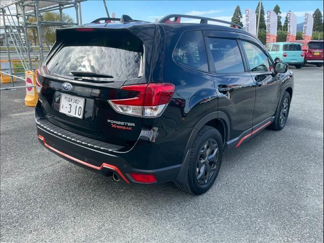 フォレスター X-ブレイク 純正8インチフルセグナビ/Bluetooth アイサイトセイフティプラス フロントカメラ サイドカメラ デジタルミラー パワーシート パワーバックドア LEDヘッドライト ステリモ 電格ミラー ETC(13枚目)