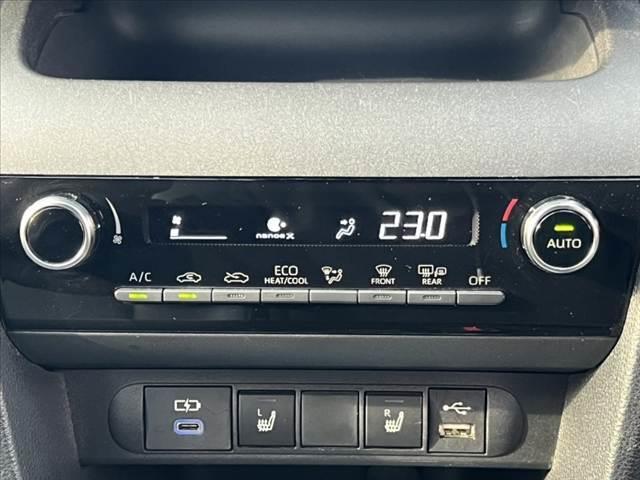 ヤリスクロス ハイブリッドＺ　中期　車検整備付　モデリスタエアロ　純正８インチＤＡ　パノラミックビューＭ　セーフティセンス　ＬＥＤヘッド　ステアヒーター　パワーシート　シートヒーター　スマートキー　Ｐスタート　革巻きステア（33枚目）