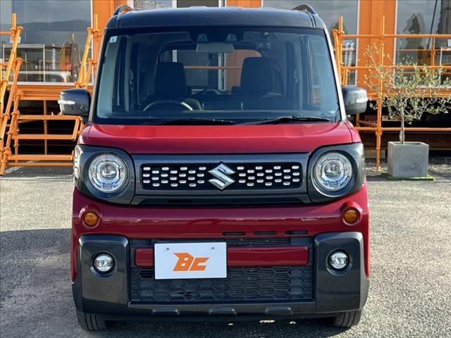 スペーシアギア ハイブリッドＸＺ　ターボ　禁煙　ツートン　社外フルセグナビ／Ｂｌｕｅｔｏｏｔｈ　両側電動スライドドア　セーフティサポート　ＬＥＤヘッド　革巻きステア　アームレスト　シートヒーター　スマートキー　Ｐスタート（9枚目）