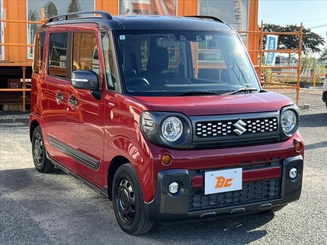 スペーシアギア ハイブリッドＸＺ　ターボ　禁煙　ツートン　社外フルセグナビ／Ｂｌｕｅｔｏｏｔｈ　両側電動スライドドア　セーフティサポート　ＬＥＤヘッド　革巻きステア　アームレスト　シートヒーター　スマートキー　Ｐスタート（10枚目）