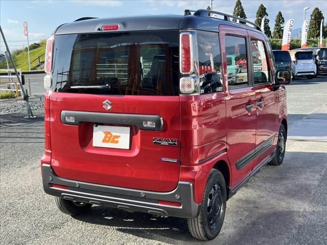 スペーシアギア ハイブリッドＸＺ　ターボ　禁煙　ツートン　社外フルセグナビ／Ｂｌｕｅｔｏｏｔｈ　両側電動スライドドア　セーフティサポート　ＬＥＤヘッド　革巻きステア　アームレスト　シートヒーター　スマートキー　Ｐスタート（13枚目）