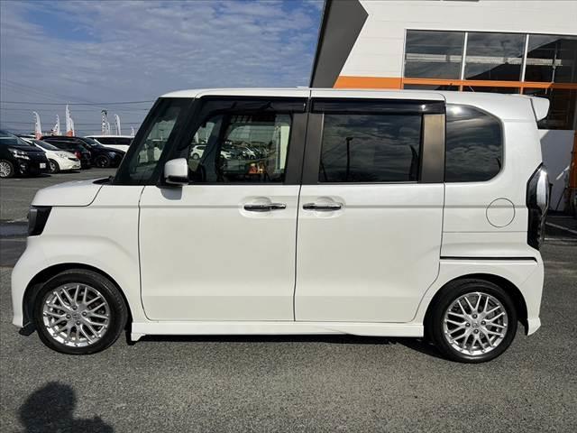 N-BOXカスタム 車検整備付 後期 ターボ ホンダセンシング 純正8インチナビ/フルセグ/DVD/BT 両電スラ スマートキー Bモニター ETC ステリモ パドルシフト シートヒーター シートリフター Aライト(11枚目)