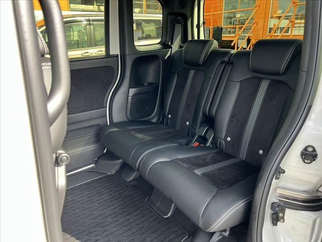 N-BOXカスタム 車検整備付 後期 ターボ ホンダセンシング 純正8インチナビ/フルセグ/DVD/BT 両電スラ スマートキー Bモニター ETC ステリモ パドルシフト シートヒーター シートリフター Aライト(19枚目)