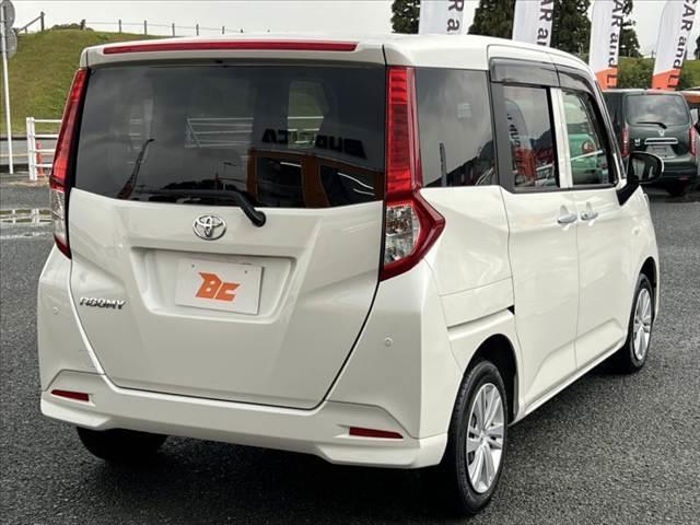 ルーミー X 車検整備付 禁煙 後期 電動スライドドア スマアシ 車線逸脱警報 イージークローザー 電動格納ミラー コーナーセンサー オートライト 横滑り防止 ロールサンシェード Pガラス Aストップ バイザー(13枚目)