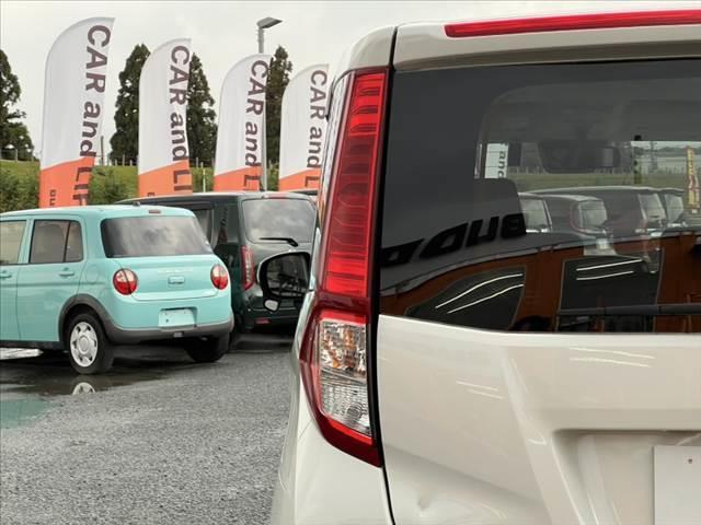 ルーミー X 車検整備付 禁煙 後期 電動スライドドア スマアシ 車線逸脱警報 イージークローザー 電動格納ミラー コーナーセンサー オートライト 横滑り防止 ロールサンシェード Pガラス Aストップ バイザー(47枚目)