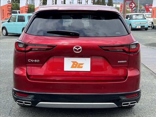 ＣＸ－６０ ２５Ｓ　Ｌパッケージ　車検整備付　パノラマルーフ　ＢＯＳＥサウンド　純正ディスプレイオーディオ＋ナビ／ＢＴ／フルセグＴＶ　３６０度ビューモニター　ワイヤレス充電　ＨＤＭＩ　パワーバックドア　レーダークルーズ（14枚目）