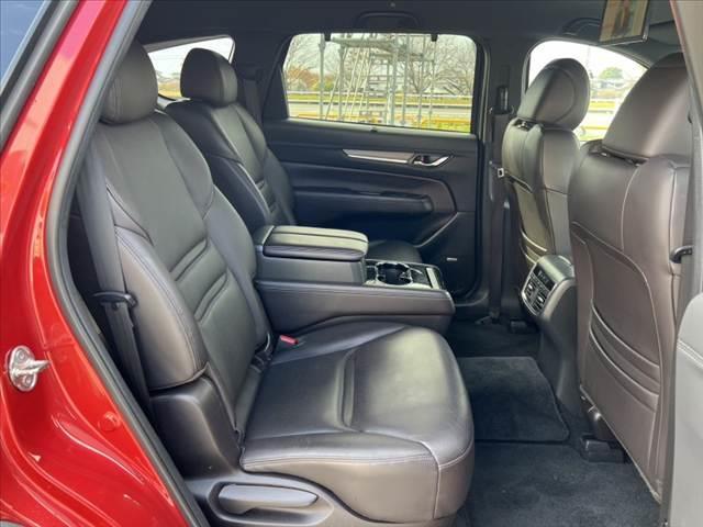 CX-8 XD Lパッケージ 禁煙 6人 純正マツダコネクトナビ 全方位 BOSEサウンドシステム 後席フリップダウンM レーダークルーズ LEDヘッド 革巻きステア ステリモ スマートキー 革シート サンシェード Pバックドア(18枚目)