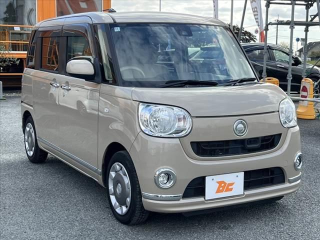 ムーヴキャンバス Xリミテッドメイクアップ SAII 禁煙 社外フルセグナビ/Bluetooth バックカメラ 両側電動スライドドア スマアシ2 車速感応式オートドアロック LEDフロントフォグ スマートキー Pスタート 誤発進抑制機能 Aストップ(10枚目)