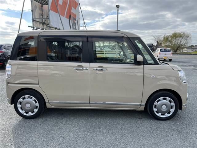 ムーヴキャンバス Xリミテッドメイクアップ SAII 禁煙 社外フルセグナビ/Bluetooth バックカメラ 両側電動スライドドア スマアシ2 車速感応式オートドアロック LEDフロントフォグ スマートキー Pスタート 誤発進抑制機能 Aストップ(12枚目)