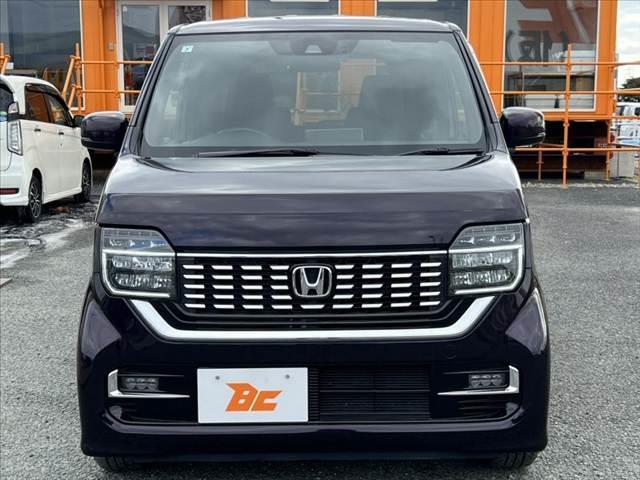 N-WGNカスタム L・ターボホンダセンシング 禁煙 リアワイドカメラ 衝突軽減ブレーキ 後方誤発進抑制 電動格納ミラー ステリモ レーダークルーズ 革巻きステア シートヒーター スマートキー Pスタート Aストップ LEDヘッド(9枚目)