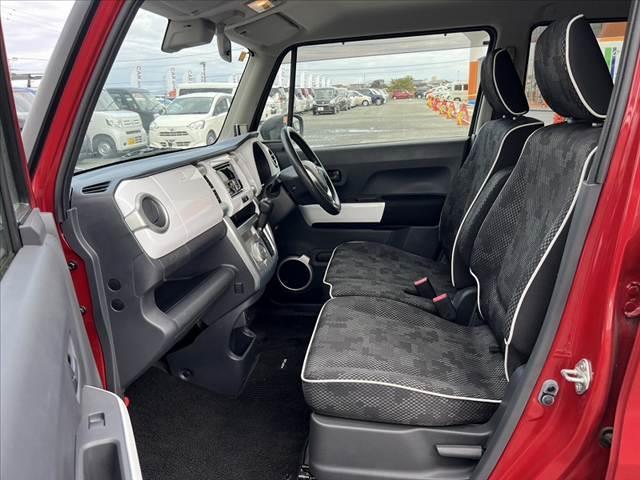 ハスラー Ｇ　後期　車検志整備付　ツートン　レーダーブレーキＳ　スマートキー　Ｐスタート　シートヒーター　オーディオ　アイドリングストップ　電格ミラー　シートリフター　チルトステアリング　セキュリティアラーム（17枚目）