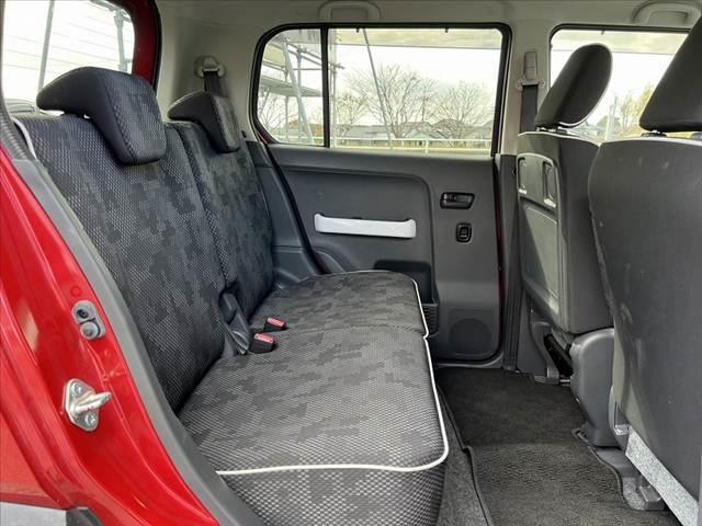 ハスラー Ｇ　後期　車検志整備付　ツートン　レーダーブレーキＳ　スマートキー　Ｐスタート　シートヒーター　オーディオ　アイドリングストップ　電格ミラー　シートリフター　チルトステアリング　セキュリティアラーム（18枚目）