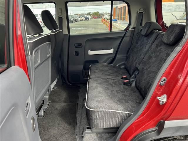 ハスラー Ｇ　後期　車検志整備付　ツートン　レーダーブレーキＳ　スマートキー　Ｐスタート　シートヒーター　オーディオ　アイドリングストップ　電格ミラー　シートリフター　チルトステアリング　セキュリティアラーム（19枚目）