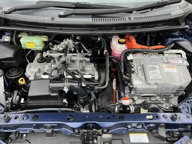 アクア Ｓスタイルブラック　中期　車検整備付　禁煙　ナビ／ＴＶ／Ｂｌｕｅｔｏｏｔｈ　Ｂモニター　セーフティセンス　シートヒーター　横滑り防止　電格ミラー　スマートキー　プッシュスタート　ＥＴＣ　車線逸脱（55枚目）