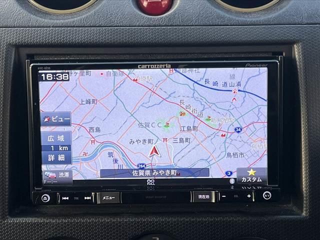 キックス ＲＸ　４ＷＤ　車検整備付　ターボ　社外ナビ／Ｂｌｕｅｔｏｏｔｈ／フルセグＴＶ／ＤＶＤ　ＥＴＣ　運転席シートヒーター　１５インチ純正アルミ　電動格納ミラー　フォグランプ　シートリフター　リモコンキー（5枚目）