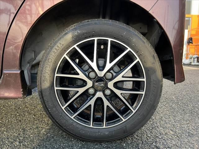 タント Ｇスペシャル　後期　車検整備付　禁煙　社外ナビ　片側電動スラ　フルセグＴＶ　Ｂｌｕｅｔｏｏｔｈ　ＡＢＳ　アイドリングストップ　プライバシーガラス　後席テーブル　電格ミラー　スマートキー　ハロゲンヘッドライト（42枚目）