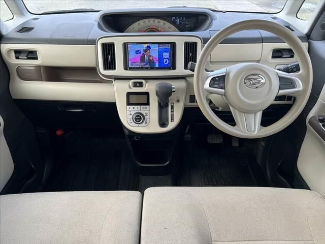 ムーヴキャンバス Xメイクアップリミテッド SAIII 後期 車検整備付 ツートン SA3 パノラマモニター 社外ナビ/フルセグ 両電スラ スマートキー×2 Pスタート ETC シートリフター Aストップ ステリモ レベライザー 横滑り防止機能(2枚目)