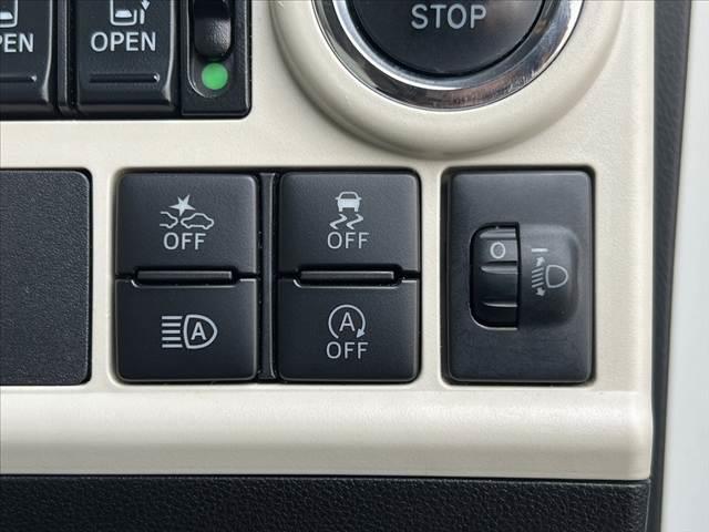 ムーヴキャンバス Xメイクアップリミテッド SAIII 後期 車検整備付 ツートン SA3 パノラマモニター 社外ナビ/フルセグ 両電スラ スマートキー×2 Pスタート ETC シートリフター Aストップ ステリモ レベライザー 横滑り防止機能(6枚目)