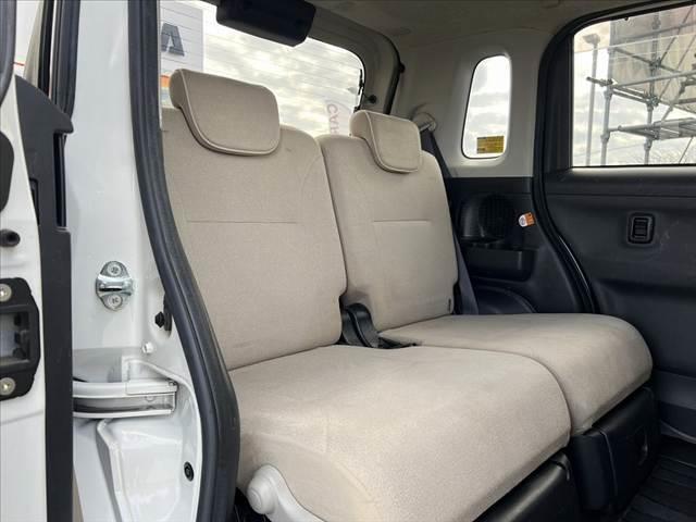 ムーヴキャンバス Xメイクアップリミテッド SAIII 後期 車検整備付 ツートン SA3 パノラマモニター 社外ナビ/フルセグ 両電スラ スマートキー×2 Pスタート ETC シートリフター Aストップ ステリモ レベライザー 横滑り防止機能(18枚目)