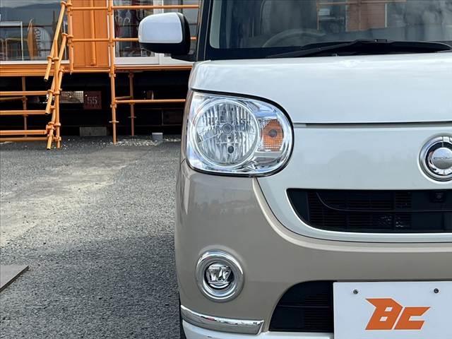 ムーヴキャンバス Xメイクアップリミテッド SAIII 後期 車検整備付 ツートン SA3 パノラマモニター 社外ナビ/フルセグ 両電スラ スマートキー×2 Pスタート ETC シートリフター Aストップ ステリモ レベライザー 横滑り防止機能(40枚目)