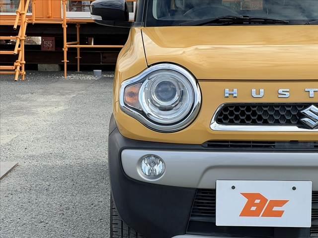 ハスラー 　後期　車検整備付　ツートン　社外ナビ　地デジ　デュアルカメラブレーキＳ　Ｂモニター　Ａストップ　ＨＩＤヘッドライト　Ａライト　スマートキー×２　Ｐスタート　シートヒーター　シートリフター　Ｐガラス（38枚目）
