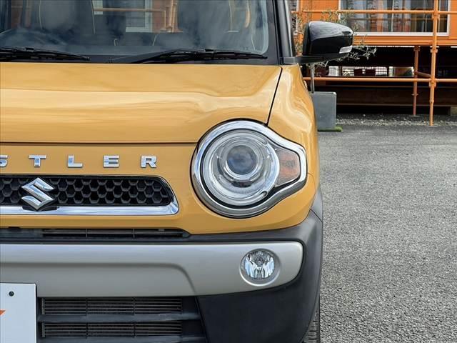 ハスラー 　後期　車検整備付　ツートン　社外ナビ　地デジ　デュアルカメラブレーキＳ　Ｂモニター　Ａストップ　ＨＩＤヘッドライト　Ａライト　スマートキー×２　Ｐスタート　シートヒーター　シートリフター　Ｐガラス（39枚目）