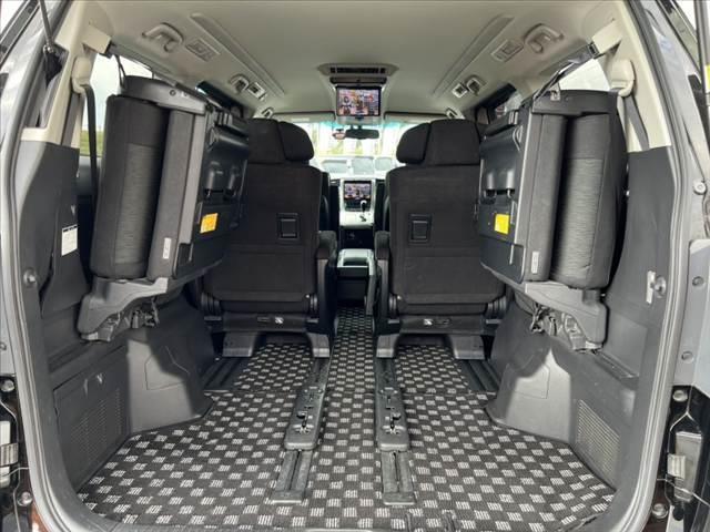 ヴェルファイア 後期 禁煙 社外9型ナビ バックカメラ 両側電スラ フルセグ Bluetooth 後席フリップダウンモニター クルコン パワーシート メモリーシート コーナーセンサー 横滑り防止 ETC ドラレコ(21枚目)