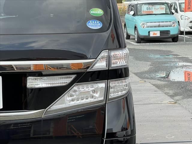 ヴェルファイア 後期 禁煙 社外9型ナビ バックカメラ 両側電スラ フルセグ Bluetooth 後席フリップダウンモニター クルコン パワーシート メモリーシート コーナーセンサー 横滑り防止 ETC ドラレコ(46枚目)