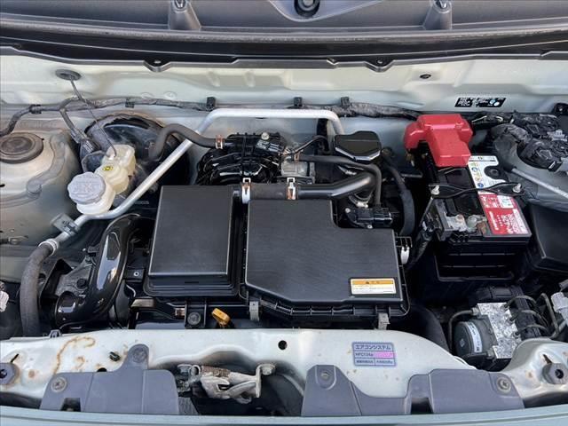 ハスラー G 車検整備付 禁煙 レーダーブレーキサポート シートヒーター アイドリングストップ 電格ミラー 横滑り防止 CDデッキ アームレスト ヘッドライトレベライザー プライバシーガラス バイザー ABS(49枚目)